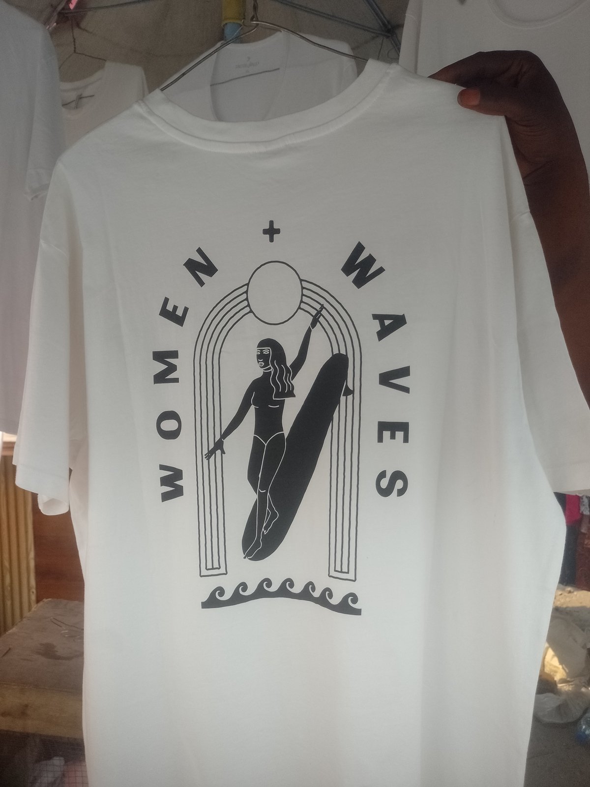 Woman Waves