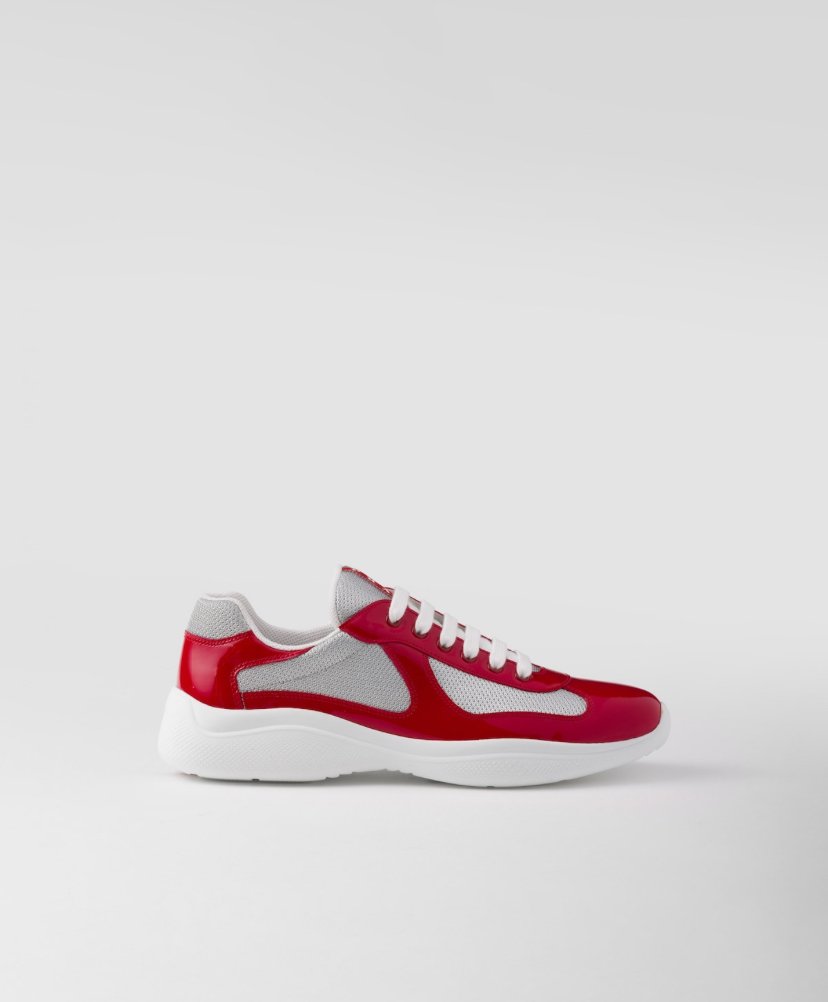 Baskets Prada Rouge